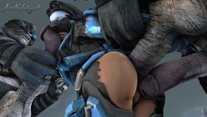 Halo Ass Porn - [AnKhajiit] Kat's BRUTAL Encounter