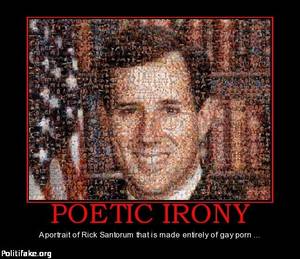 Funny Porn Stills - Rick Santorum made of Gay Porn images www.thegailygrind.com