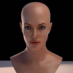 Angelina Jolie 3d Monster Porn - 3d angelina jolie 3D Model in Woman 3DExport