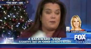 Elisabeth Hasselbeck Rosie Porn - Elisabeth Hasselbeck On Rosie O'Donnell Returning To 'The View' -- TREASON!  (VIDEO) | TMZ.com