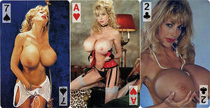 huge tits cards - Vintage Erotic Playing Cards for sale from Vintage Nude Photos!