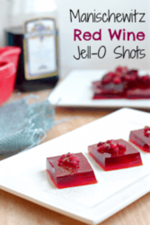 Drunk Jello - Manischewitz Red Wine Jell-O Shots | What Jew Wanna Eat