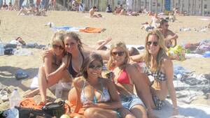 cfnm nudist beach gallery - The Beach | My Barcelona Fairytale