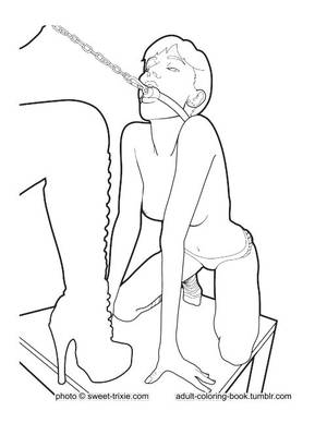 Fetish Porn Coloring Book - Original photo from sweet-trixie.com (8.5â€ x 11â€ on Imgur Â· Coloring Sheets Adult ...