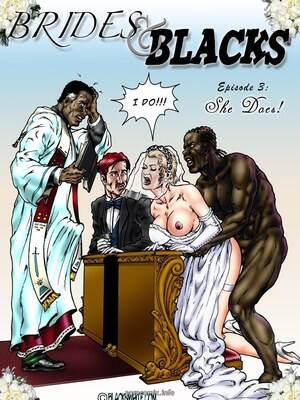 bride sex toons - BNW â€“ Brides and blacks 3 Interracial Comics