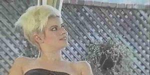 lois ayers interracial blowjob - Classic Lois Ayers Poolside Blowjob