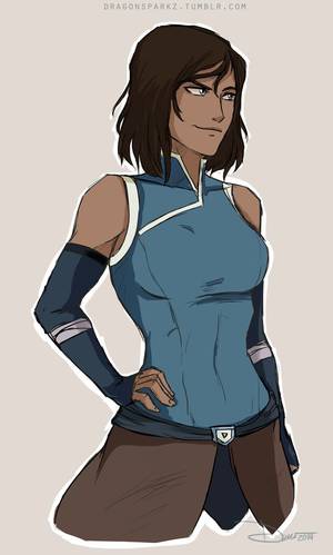 Korra Short Hair Porn - Korra | by dragonsparkz | More short hair! | The Legend of Korra | Avatar