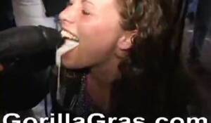 Gorilla Porn - Cum Spraying Gorilla At Mardi Gras Street Party 480p â€” PornOne ex vPorn