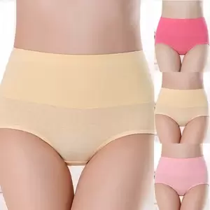 Cotton Pants Porn - High Waist Women's Panties Sexy Stretch Underpants Erotic Costumes Solid  Cotton Underwear Comfortable Seamless Briefs Porn Pants - Panties -  AliExpress
