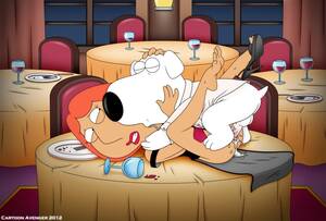 Family Guy Brian Fucks Lois - Brian griffin drilled Lois Griffin on dinner table â€“ Family Guy Hentai