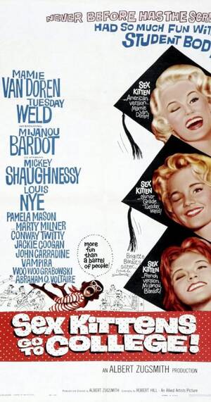 Nancy Kulp Porn - Reviews: Sex Kittens Go to College - IMDb