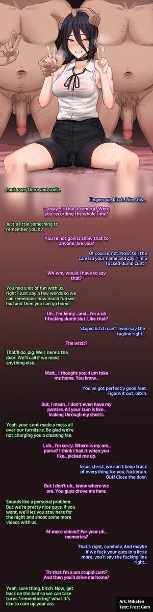 Bitch Porn Captions - Easy Memories [Caption] [DubCon] [Porn Shoot] [Misogyny] [Low Intelligence]  [Aftersex] : r/hentaicaptions