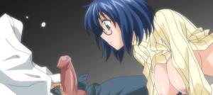 Blue Hair Anime Porn Facial - Lovely chick with blue hair and nerdy glasses fucks passionately -  CartoonPorn.com