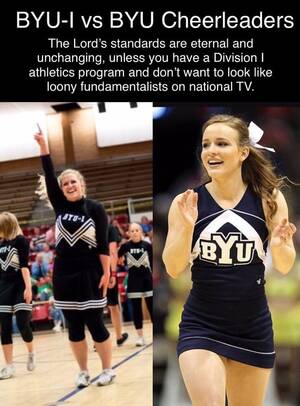 John Pearson Interracial Porn Cheerleader - I wonder if our young sisters realize the temptation they are flaunting  before young men when they leave their body parts uncoveredâ€ - Spencer W.  Kimball : r/exmormon