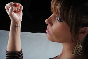 groves texas nude beach - Hollie Toups, 32, said she got 'Let it be' tattooed on her