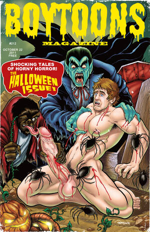 Halloween Horror Gay Porn - BOYTOONS MAGAZINE #212 â€“ The HALLOWEEN issue!