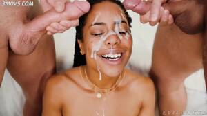 ebony facial compilation hd - Ebony Beauties Facial Compilation HD