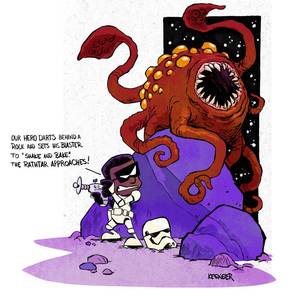 Calvin And Hobbes Porn Comic - Calvin & Hobbes Star Wars #8