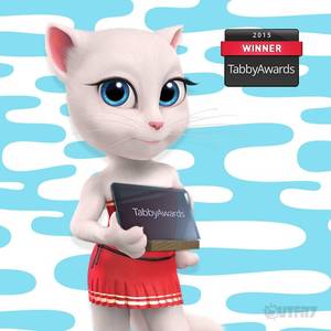 My Talking Angela Porn - My Talking Angela won a #TabbyAwards in the iPad game: Kids