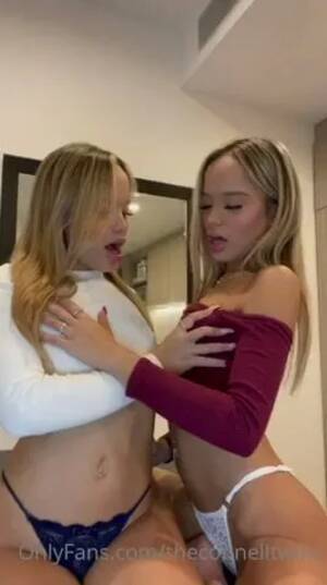 drunk naked lesbian twins - Twin Sisters Make Out