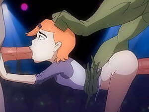 Alien Gangbang Porn - GwenÂ´s alien gangbang