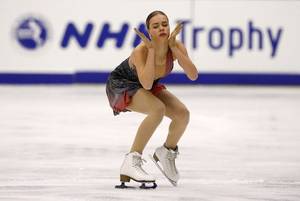 Ice Skating Porn - Elena Radionova, who still can't seem to find a costume that covers her  butt, is once again terrorizing the ice.