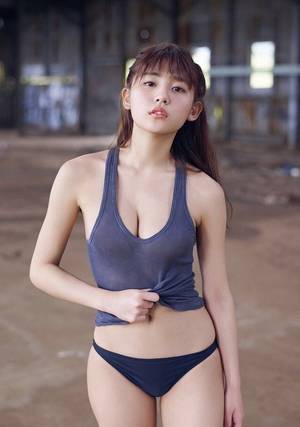 japanese av idol swimsuit cum - Oppai