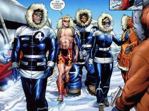Fantastic Four Gay Porn Christmas - I'm still pissed that they probably temporarily killed him off recently.  These scans from Fantastic Four #576 are courtesy of Brooklyn., combined  with my ...