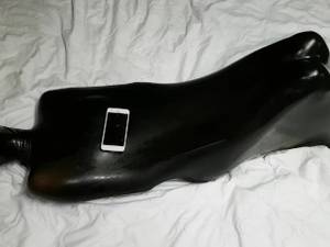 latex sleepsack bondage sex - Miss Perversion Trapped, Teased & Breath Controlled in a Latex Sleepsack!