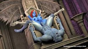 3d Anime Porn Videos - Blue commander cums every where on the sexy seductive mystic!