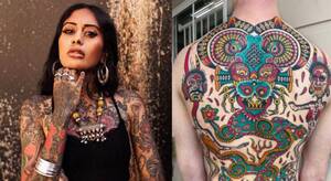 Indian Porn Flower Tattoo - Indian Origin Tattoo Artist Swasthik Iyengar Creating Traditional Tribal &  Indian Artwork Tattoos | Homegrown