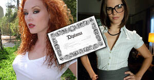 Educated Porn Stars - Porn Stars That Earned College Degrees (20 Photos)