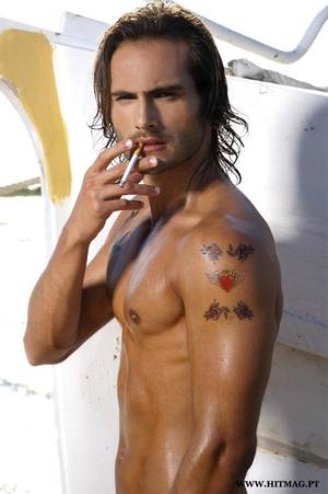 naked black people smoking - Smoking celebrities | Isaac Alfaiate Ph: Kenton Thatcher