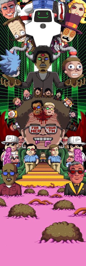 Adult Swim Cartoon Porn Gif - probertson: gif version of an animation for adult swim:  http://youtu.be/4faHdYg8twg I had to split it because it was too big but  you get the idea. Tumblr Porn