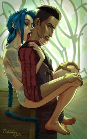 Jinx Lol Porn 8muses - Jinx & Silco (League of Legends) [Nick Eronic] - Porn Cartoon Comics