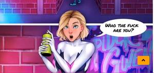 horny cartoon girls - Adult Horny Waifu Spider Gwen Porn Comic, Spiderman Cartoons watch online