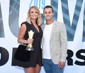 Miranda Lambert Pussy Slip - Miranda Lambert and Brendan McLoughlin Photos at the ACM Honors | Life &  Style