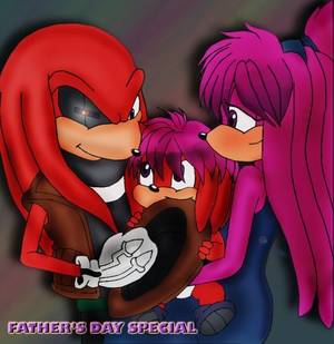 Hugging Daddy Anime Porn - SONIC COUPLES wallpaper with anime titled Your Hat, Daddy