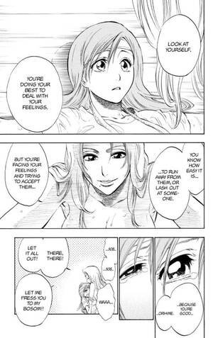 Bleach Porn Rangiku And Orihime - This relationship always was my favorite in the series. Rangiku really  acted like a big sister to her. : r/bleach