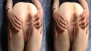 3d Sbs Porn - Ass compilation from France in stereo 3D