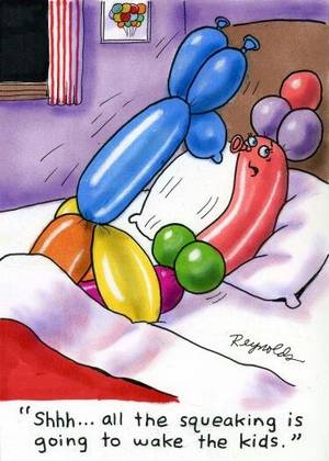 cartoon balloon fuck - No Kanye here today, just rock & roll artists. Welcome to Day 2 of the work  week. Doesn't it make you wish that you'd won the lottery?