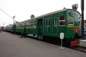 electric train - The first Soviet electric train Sm3 built in 1952 : r/TrainPorn