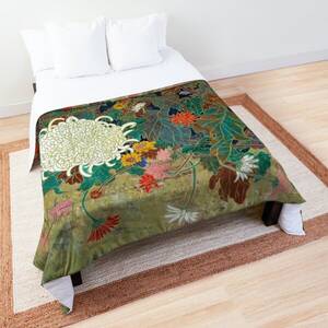 japanese mature naturalist - Traditional Japanese Bedding for Sale | Redbubble