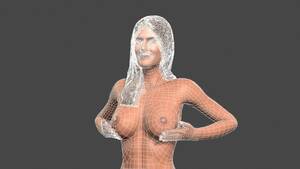 Jennifer Aniston Monster Porn - movie actress jennifer aniston -rigged 3d character 3D Model in Woman  3DExport
