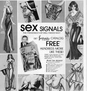 Fredericks Of Hollywood Porn - Sex signals: Trashy illustrations from vintage 'Frederick's of Hollywood'  catalogs | Dangerous Minds