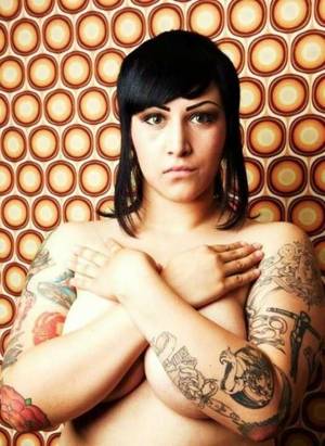 Nazi Skinhead Porn - Skingirl pin-up (not porn)