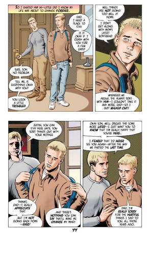 Josman Pdf Porn - My Wild and Raunchy Son, a gay erotic art story by Josman.