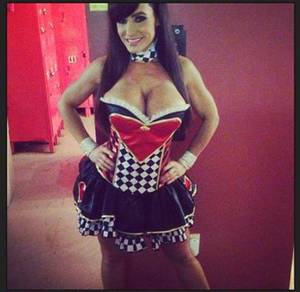 Castle Themed Porn - Porn star Lisa Ann wear Castle Corsetry queen of hearts