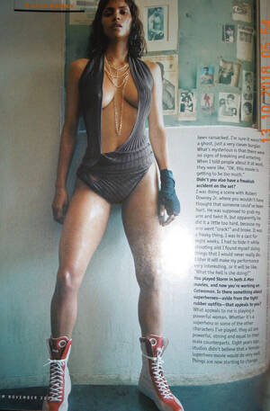 Halle Berry Lesbo Porn - HALLE BERRY fhm BOBBY JO MOORE unforgettable sex STEVEN TYLER no label |  eBay