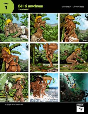haitian cartoon porn galleries - Pretty hawker by Chevelin Pierre | Adult | 2D | CGSociety Â· Couple  CartoonHaitian ...